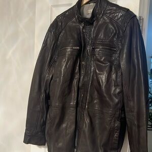 Danier size L leather jacket